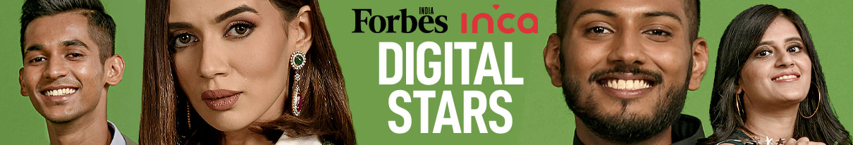 India's Top 100 Digital Stars 2022 by Forbes India-INCA