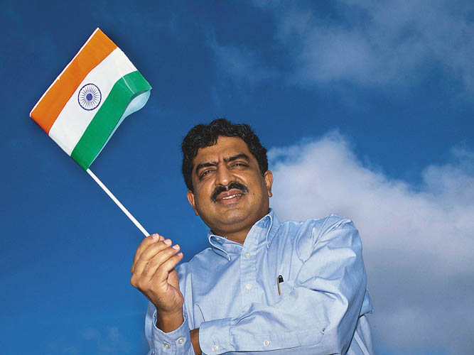 UNWAVERING SPIRIT: Nilekani has kicked off his public career with one of the most difficult tasks of governance