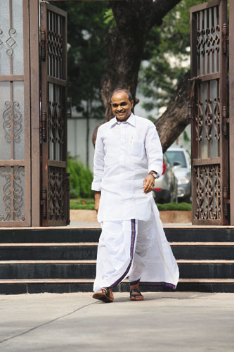 WALKING INTO HISTORY: YSR always preferred to bugle to the olive branch