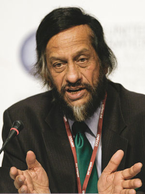 R.K. Pachauri become a celebrity after IPCC won a Nobel, but is now facing a credibility crisis