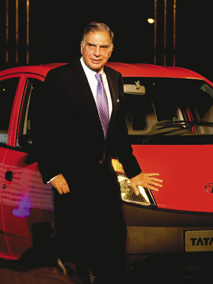 GOING GLOBAL: Tata Group chairman, Ratan Tata has entrusted Foster also with the task of taking Nano global