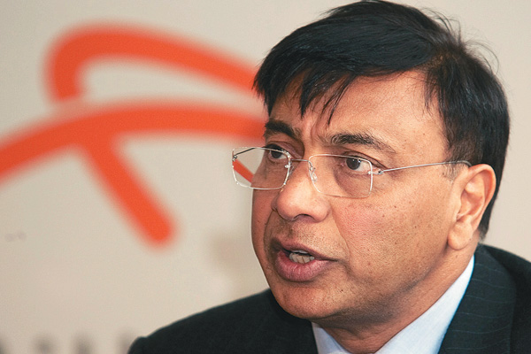 Lakshmi Mittal of ArcelorMittal has jumped three places as his net worth soared to $28.7 billion