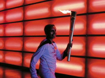 London Olympics: Carrying A Torch