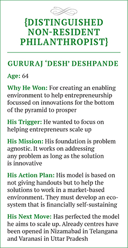How 'Desh' Deshpande is helping Indian NGOs scale up