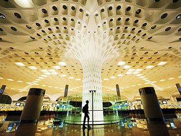 The Peacock Inspires T2,  Mumbai Airport new Terminal