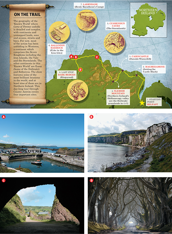 Finding Westeros: Mapping locations used in Game of Thrones