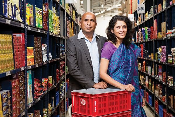 Bangalore-based entrepreneurs Krishnan and Meena Ganesh