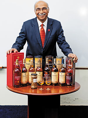 Amrut is the preferred whisky for the rich elite overseas