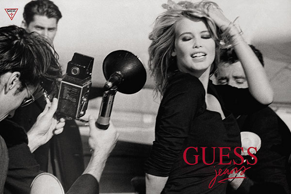 Sex Sells: Guess used bombshells like Claudia Schiffer