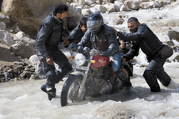 Braving the roads in the Himalayas