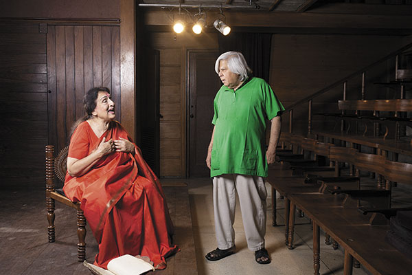 Jalabala Vaidya and Gopal Sharman: A president, a Beetle and a play