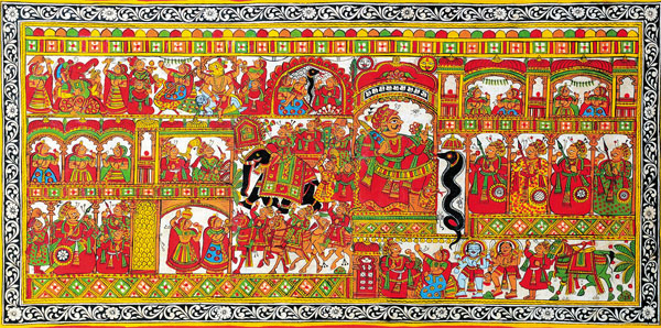 In celebration of India's folk and tribal art