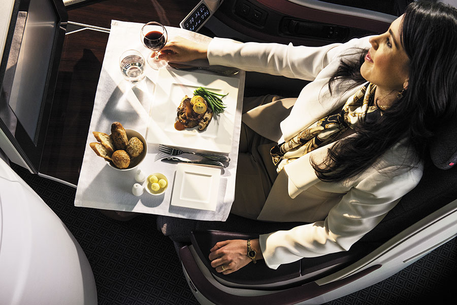 The best food served on a (mid-air) platter