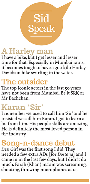 Sidharth Malhotra: The accidental celebrity