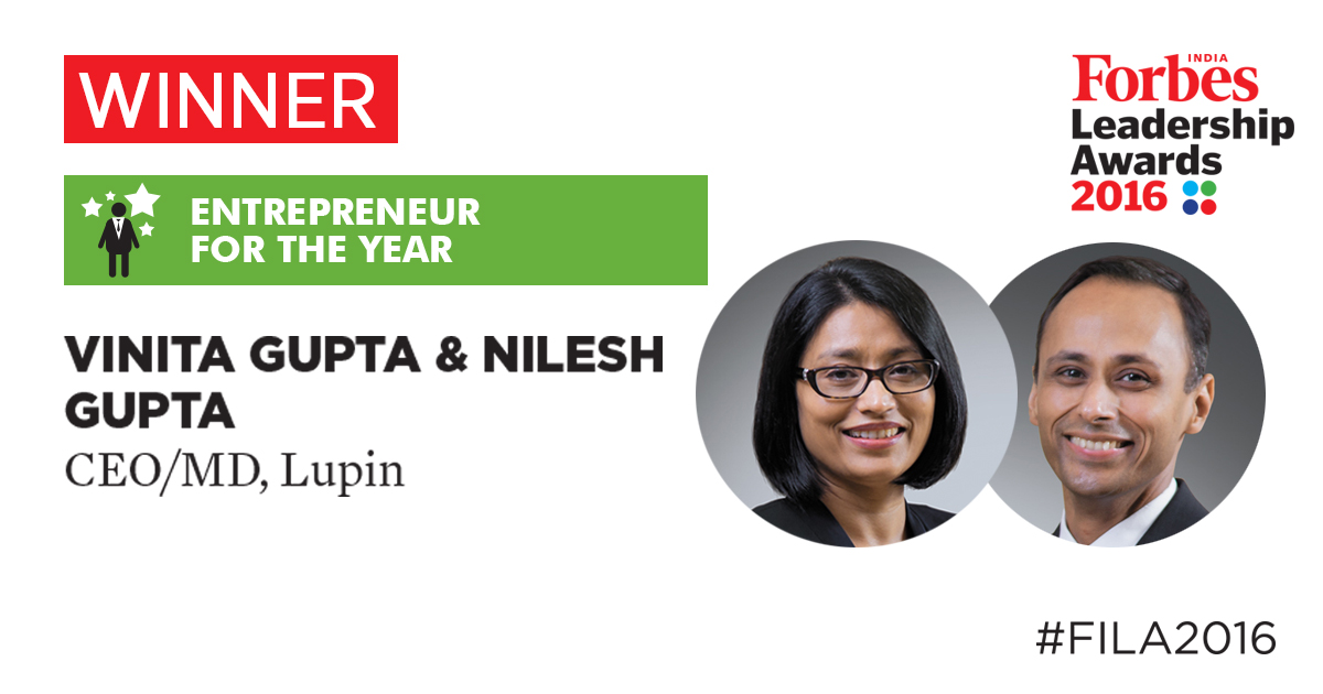 Vinita & Nilesh Gupta: The Yin and Yang of Lupin