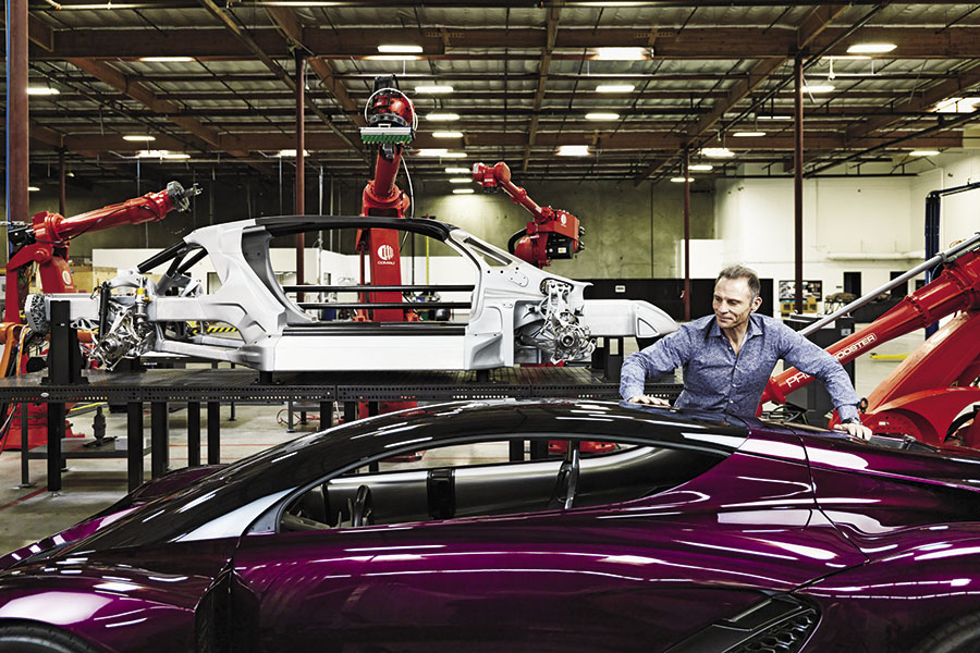How Kevin Czinger shrunk the auto factory