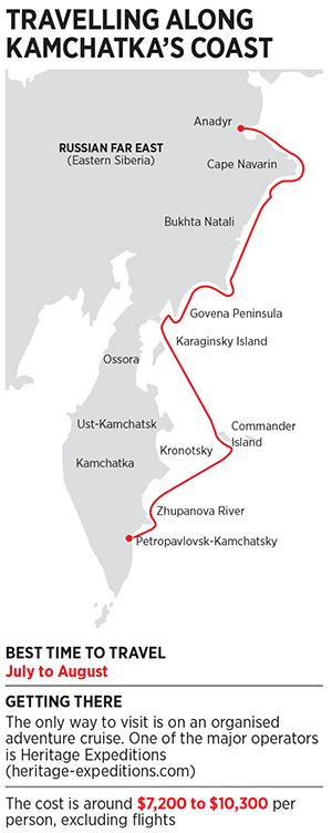 The rugged fragility of the Kamchatka Peninsula