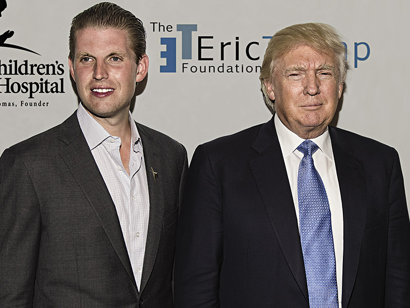 How Donald Trump filled his company coffers with charity money