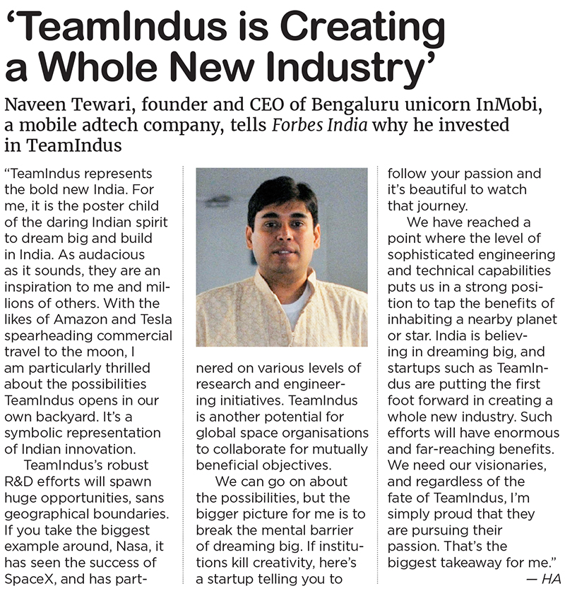 Team Indus: Aiming for the moon
