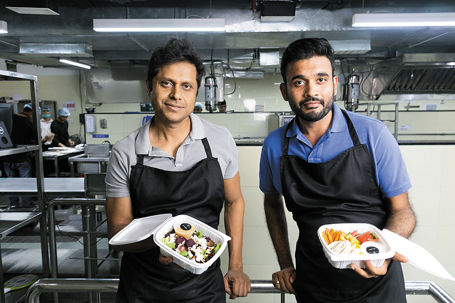 By hook or by cook: This duo is trying to build a 'healthy' food empire