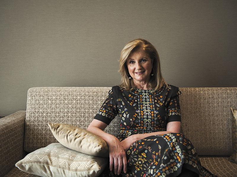The idea that you have to sacrifice your well-being to succeed is delusional: Arianna Huffington