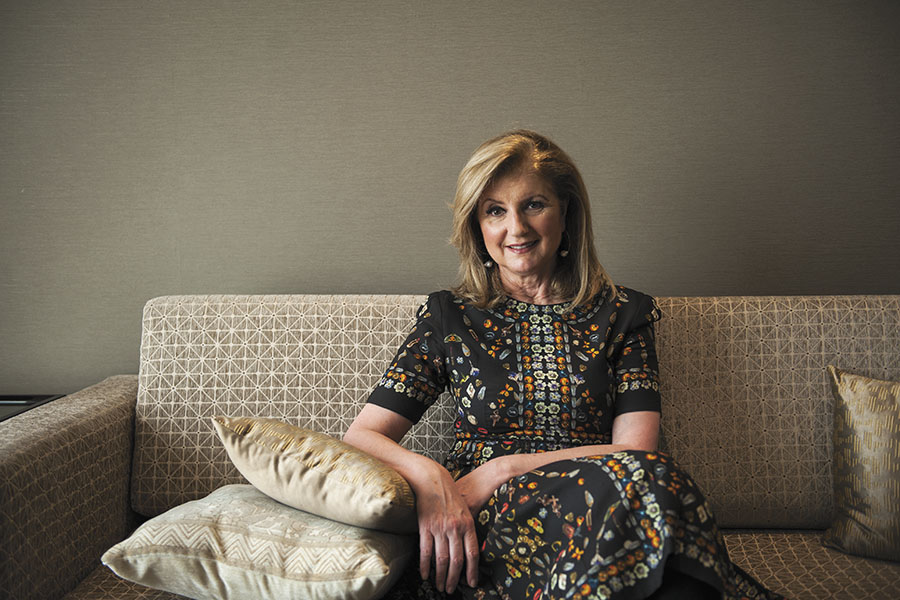 The idea that you have to sacrifice your well-being to succeed is delusional: Arianna Huffington