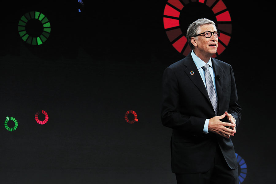 Extreme poverty has gone down: Bill Gates