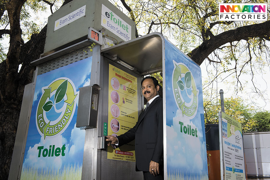 How India's first unmanned, self-cleaning e-toilets work