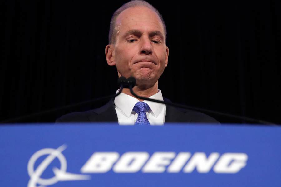 Boeing chief seeks to reassure shareholders on 737 Max safety