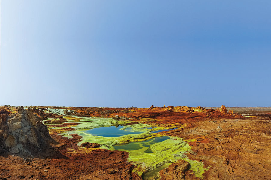 Travel: In Ethiopia, psychedelic lands that feel like Mars