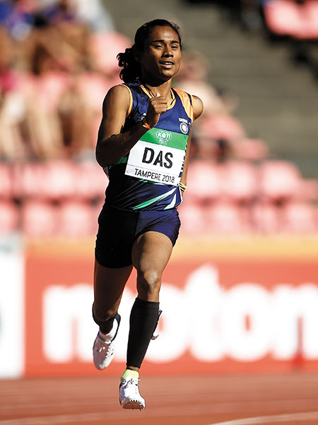 Hima Das: On the fast track
