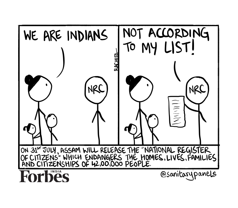 Comic: Indian in Assam? The NRC may not believe you