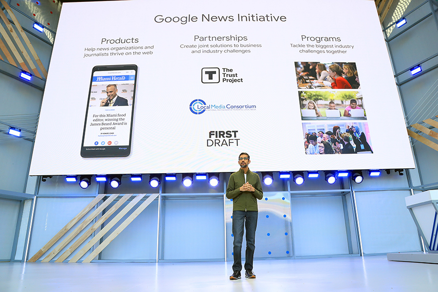 Google made .7 billion from the news industry in 2018, study says