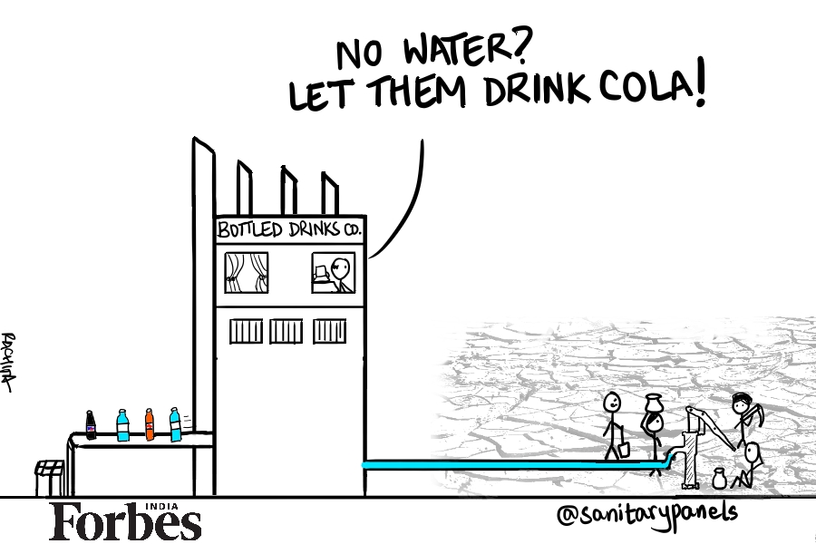 Comic: What water crisis?