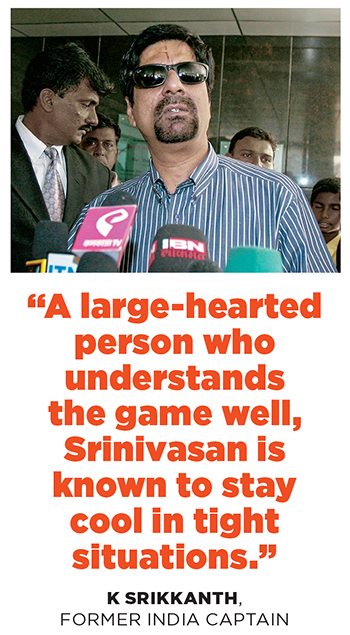 You can't take cricket out of me: N Srinivasan