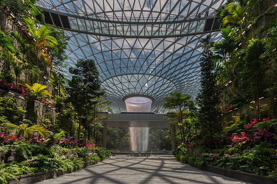 At Singapore's Changi Airport, it's an adventure before your flight departs