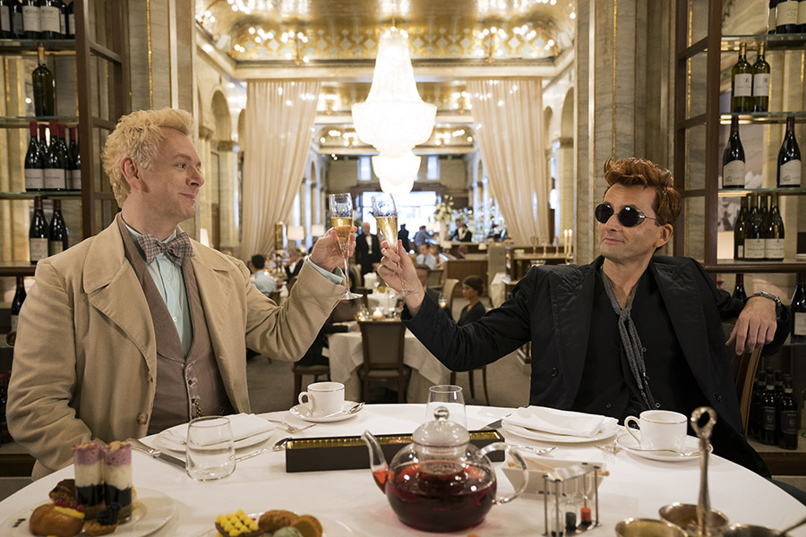 We've depicted hell as a basement office: Neil Gaiman on the ambitious Good Omens TV show