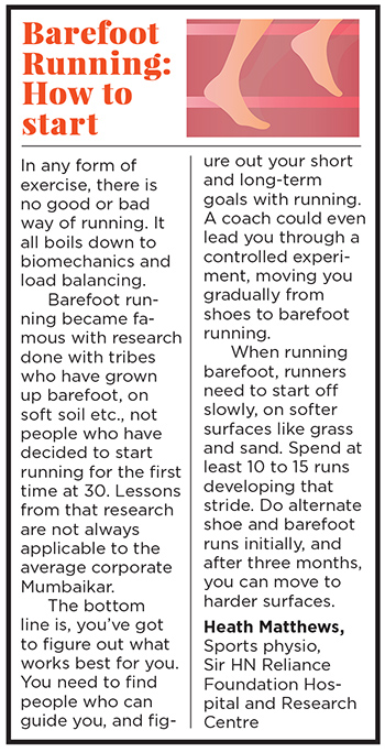 Barefoot running: How Nike and other shoe companies are taking it on