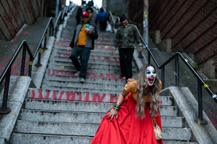 'Joker Stairs' are becoming a tourist hotspot