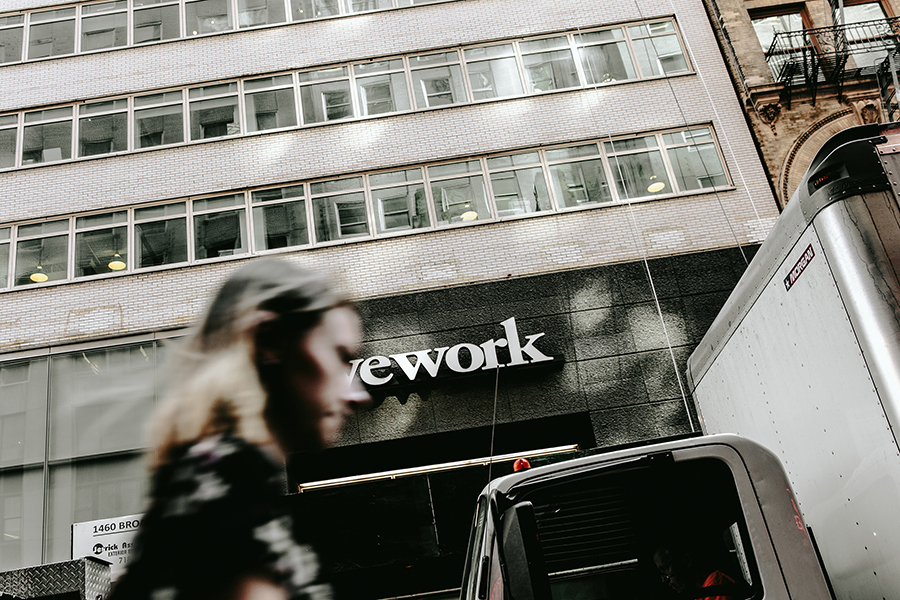 WeWork accepts bailout from SoftBank