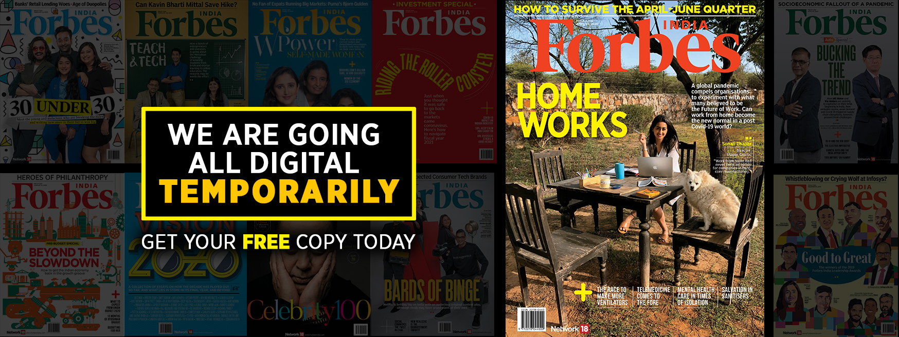 How Covid-19 is changing the way we work: Forbes India's latest issue is free online!