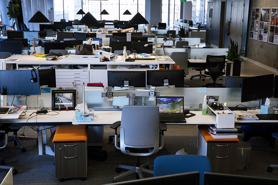 What will tomorrow's workplace bring? More elbow room, for starters