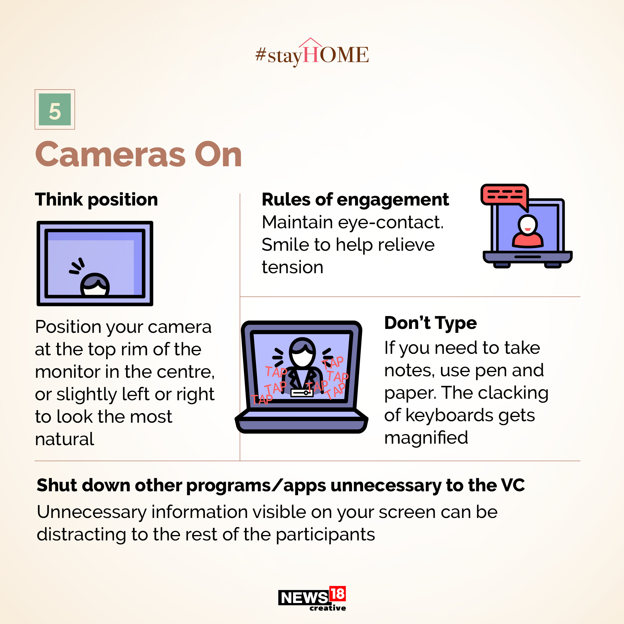 Simple ways to do that video conference right