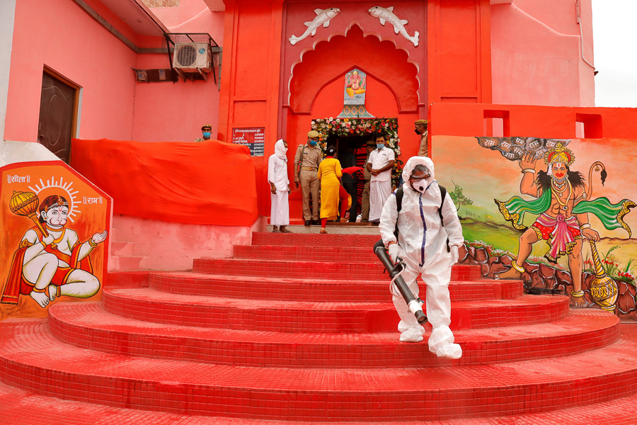 Photo of the day: Sanitisation and salvation in Ayodhya