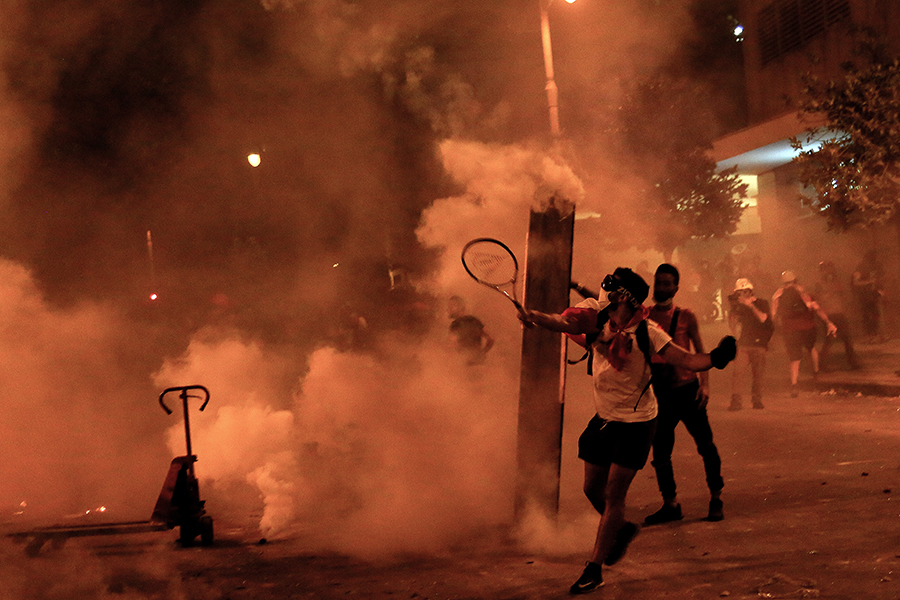 Photo of the Day: Unrest continues in Lebanon