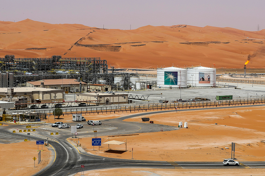 Saudi Aramco says profit fell 73% as demand for oil shrank