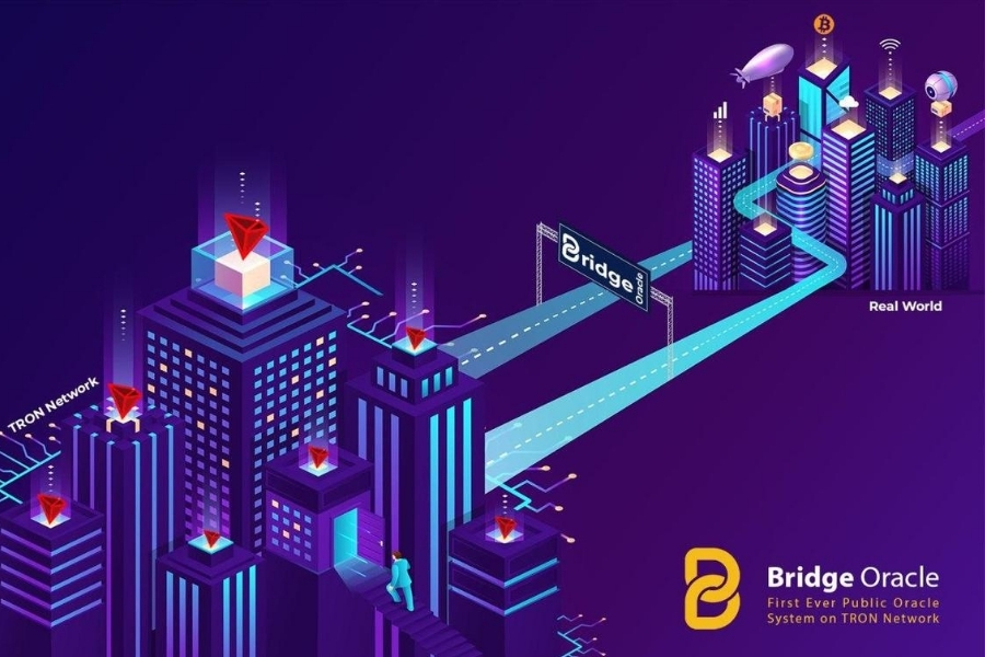 Why would Bridge public oracle play a key role in expansion of TRON network?