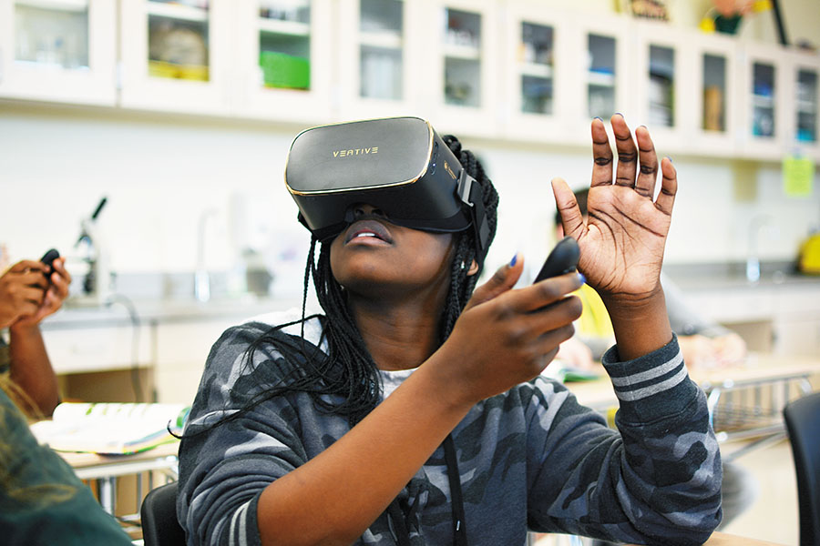 From SMS to virtual reality: Education for all kinds of students