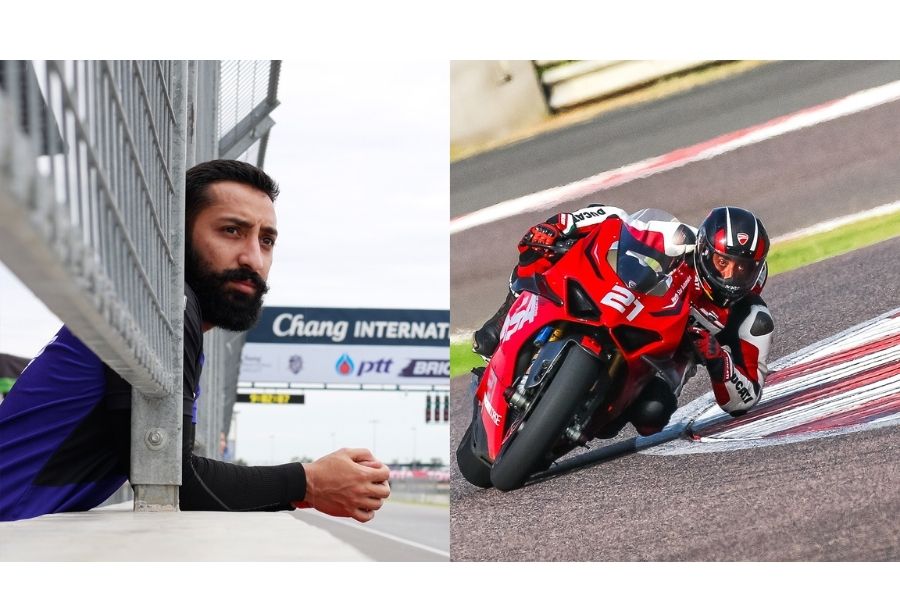 Riding that extra lap for the love of racing - Aakash Rajshakha
