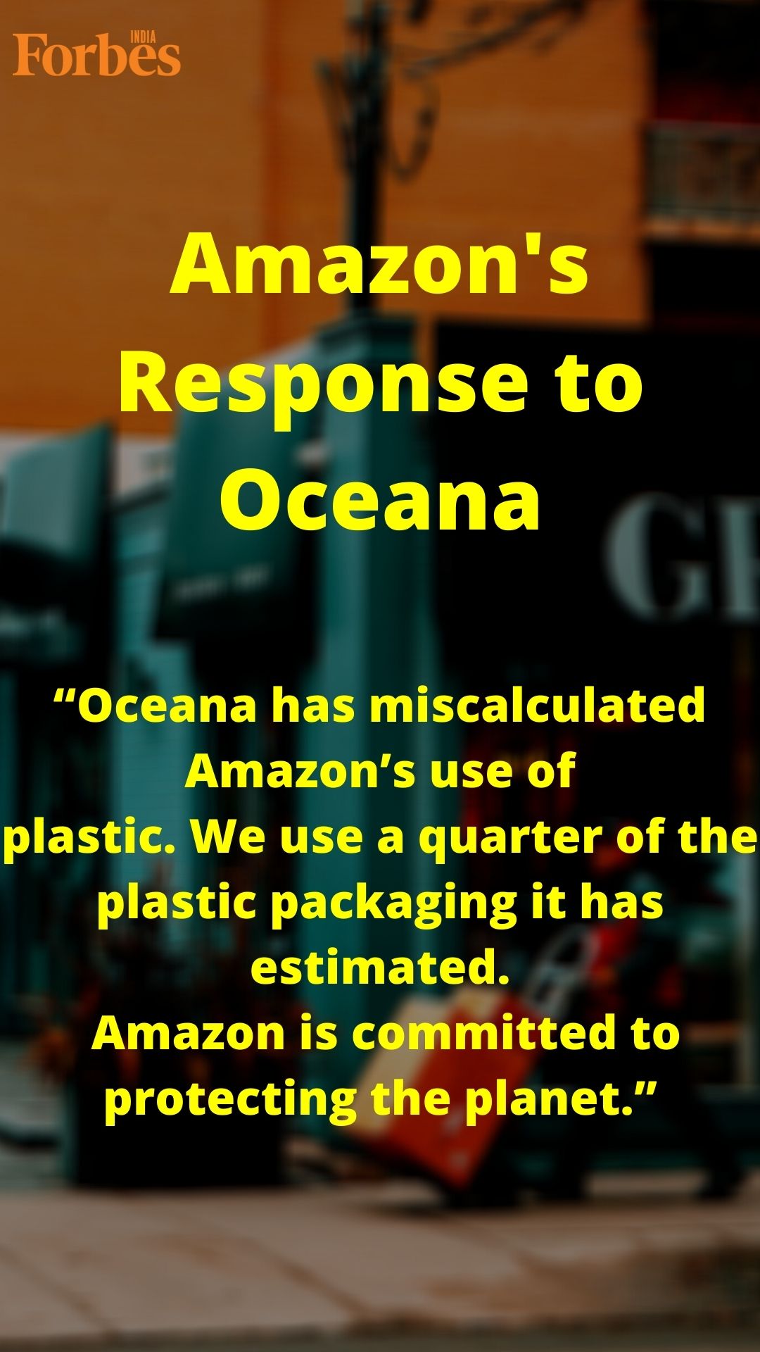 Amazon's plastic packaging waste can circle the Earth 500 times, study finds